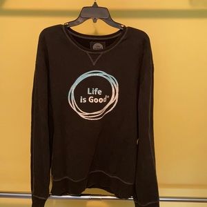 Life is Good Crewneck